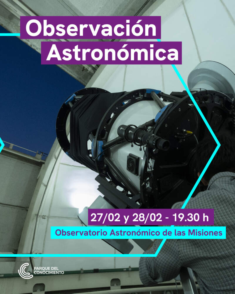Relatos, imaginación y telescopios: dos noches para explorar el universo en el Observatorio Astronómico de las Misiones 5 Relatos, imaginación y telescopios: dos noches para explorar el universo en el Observatorio Astronómico de las Misiones imagen-4