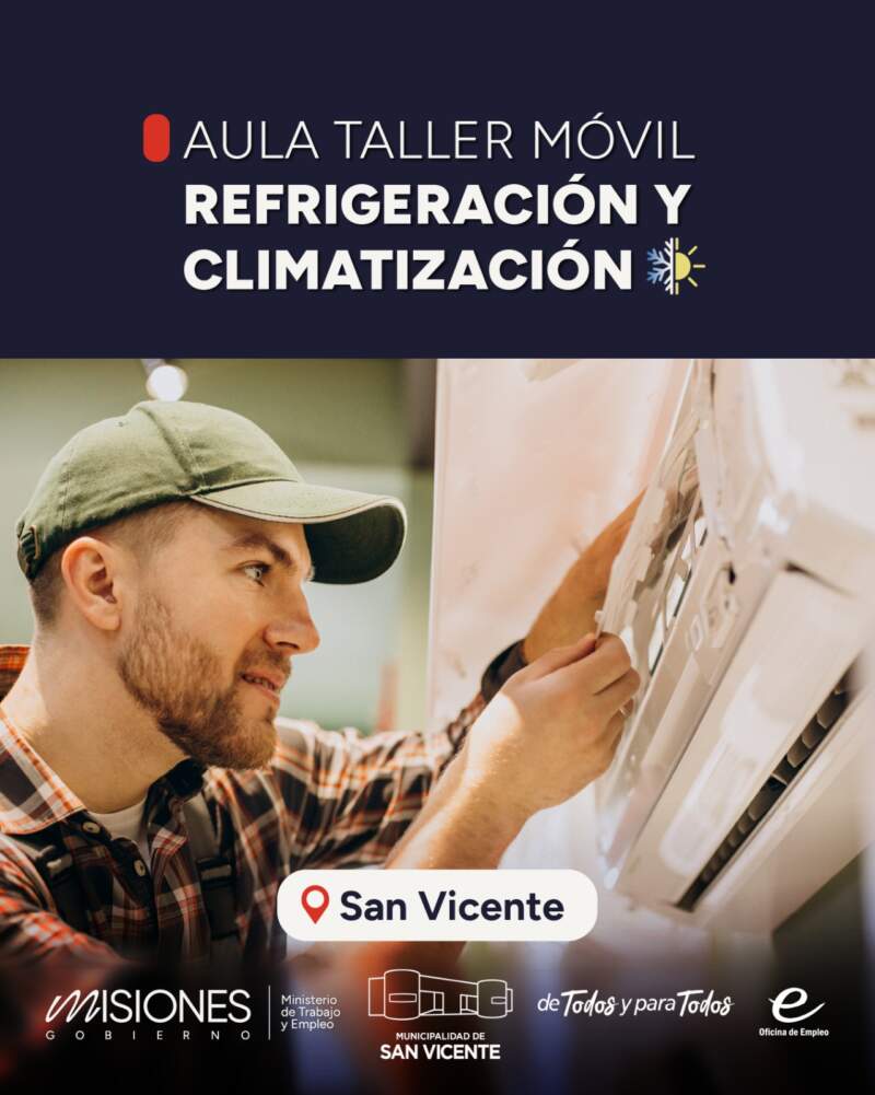 Con Aulas Talleres Móviles, llegan nuevas capacitaciones laborales a San Vicente y Colonia Alberdi imagen-10