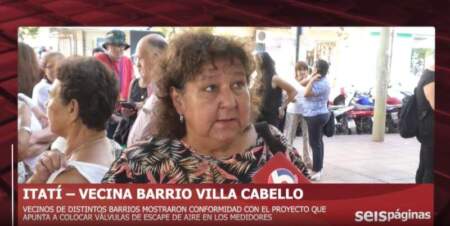 Villa Cabello: vecinos reclaman por el servicio de agua y apoyan la instalación de válvulas para eliminar aire en las cañerías imagen-11