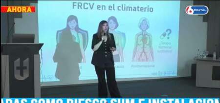 Factores hormonales, hábitos de vida y prevención: Florencia Sartori disertó sobre salud cardiovascular femenina en Posadas imagen-17