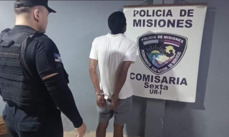 Vio el patrullero y se subió a un árbol para esconderse, pero terminó detenido imagen-8