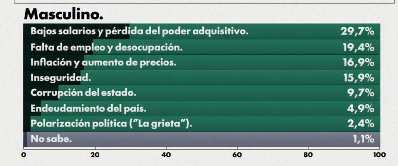 Encuesta 8M: según el género femenino, desde que asumió Milei aumentó la violencia hacia las mujeres 6 Encuesta 8M: según el género femenino, desde que asumió Milei aumentó la violencia hacia las mujeres imagen-5