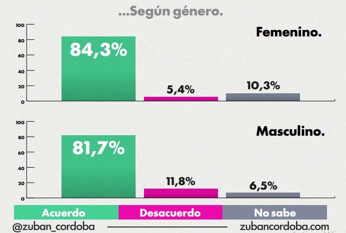 Encuesta 8M: según el género femenino, desde que asumió Milei aumentó la violencia hacia las mujeres 30 Encuesta 8M: según el género femenino, desde que asumió Milei aumentó la violencia hacia las mujeres imagen-29