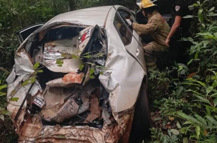 Despiste sobre la Ruta Provincial 2 en El Soberbio: una conductora resultó lesionada imagen-17