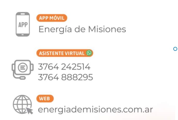 Energía de Misiones informó sus canales activos para hacer reclamos y pago de facturas imagen-10
