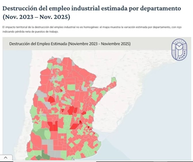 Se acelera la pérdida del empleo formal: estiman que caída de la industria ya provocó más de 100.000 despidos imagen-4