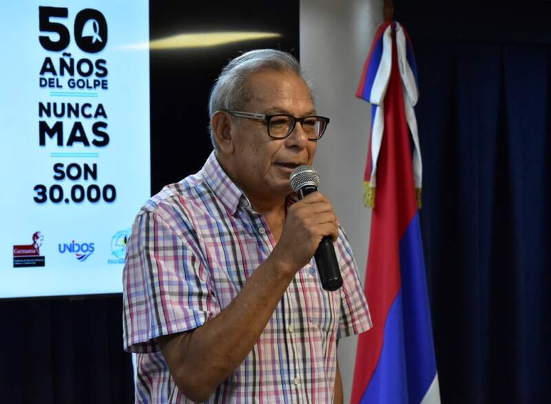 A 50 años del último golpe cívico-militar, la Legislatura reafirmó el compromiso "con la verdad y la justicia" 10 A 50 años del último golpe cívico-militar, la Legislatura reafirmó el compromiso "con la verdad y la justicia" imagen-9