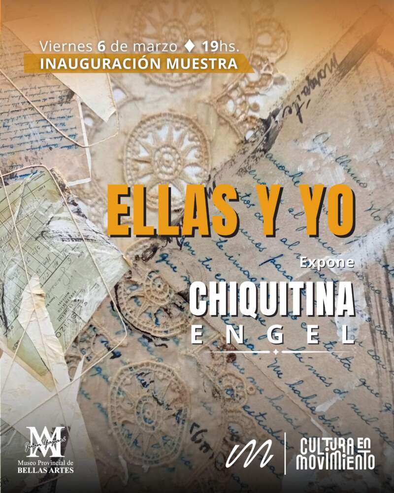 “Ellas y yo”: Chiquitina Engel inaugura una muestra que reúne cartas, estampillas y memoria familiar imagen-2