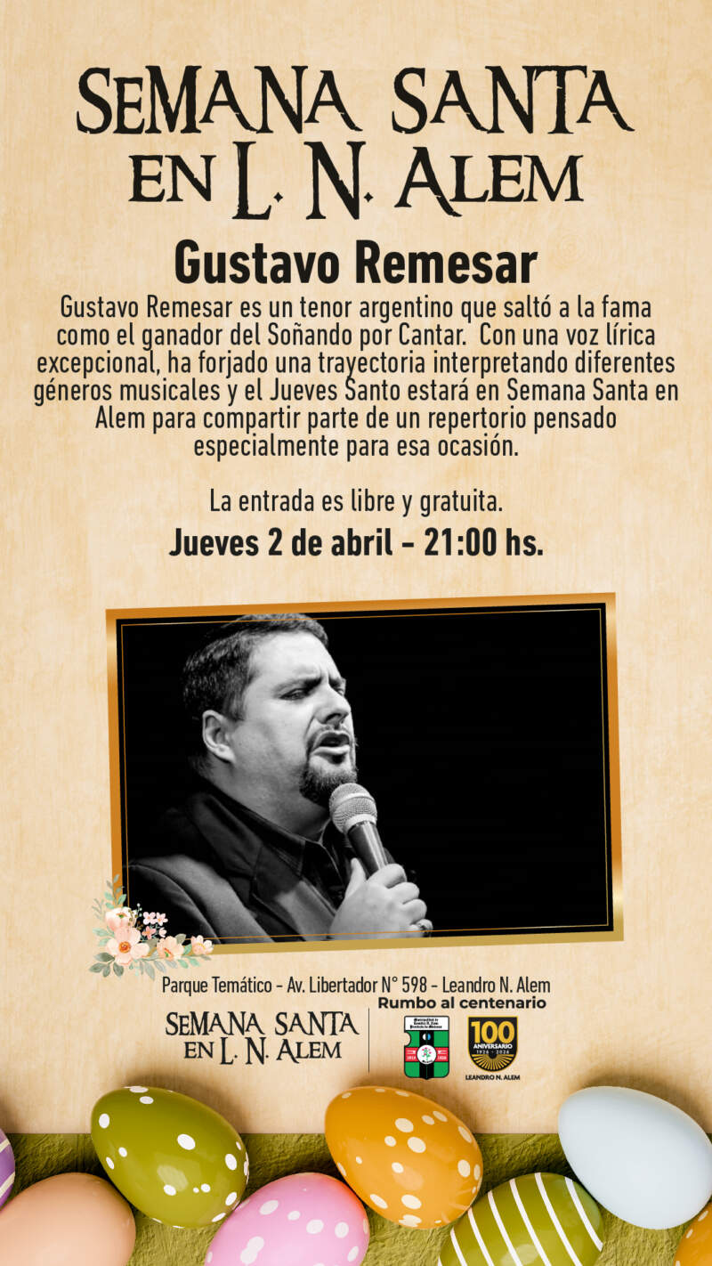 Semana Santa en Alem, un espacio único para revivir la esencia pascual imagen-10