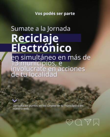 Misiones se moviliza por el clima con una jornada provincial de reciclaje electrónico imagen-11