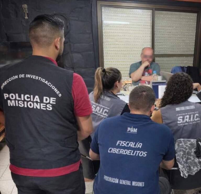 Ciberdelitos: dos detenidos por un allanamiento en investigación vinculada a más de 300 archivos de MASI imagen-1