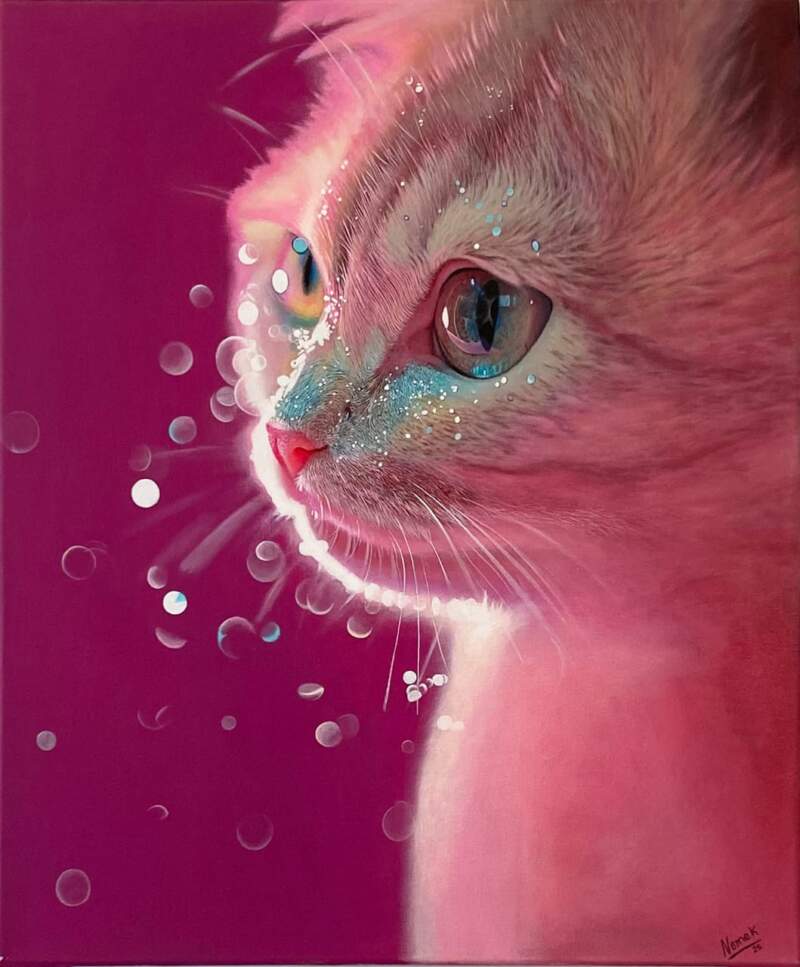 “Multiverso pictórico”: Paola Nemek inaugura su primera muestra en el Museo Provincial de Bellas Artes Juan Yaparí imagen-3