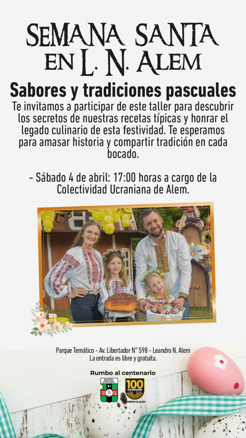 Semana Santa en Alem, un espacio único para revivir la esencia pascual imagen-16