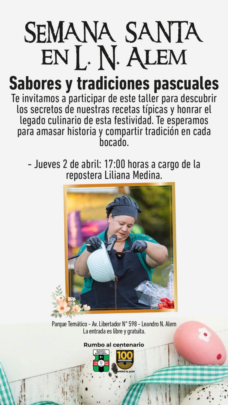 Semana Santa en Alem, un espacio único para revivir la esencia pascual imagen-12