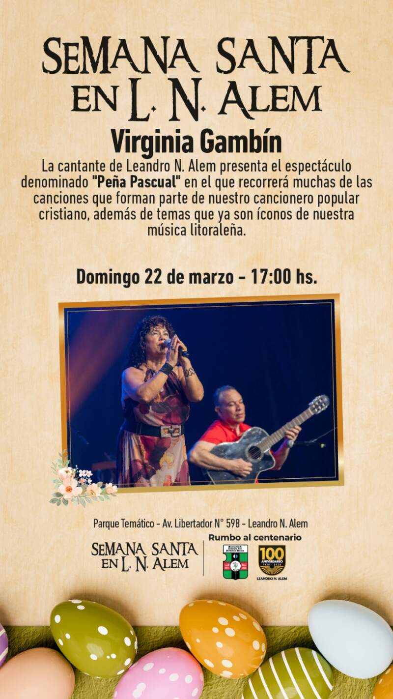 Semana Santa en Alem, un espacio único para revivir la esencia pascual imagen-32