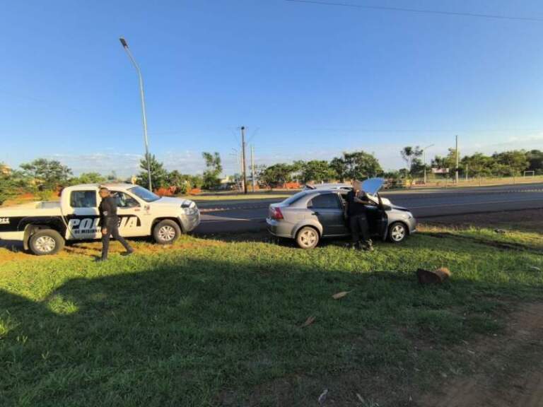 Posadas: siniestro vial en el acceso a Itaembé Guazú imagen-1