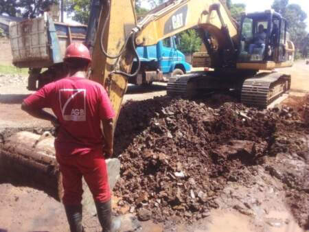 Por obras en el arroyo Itá se rompió el acueducto de zona oeste imagen-11