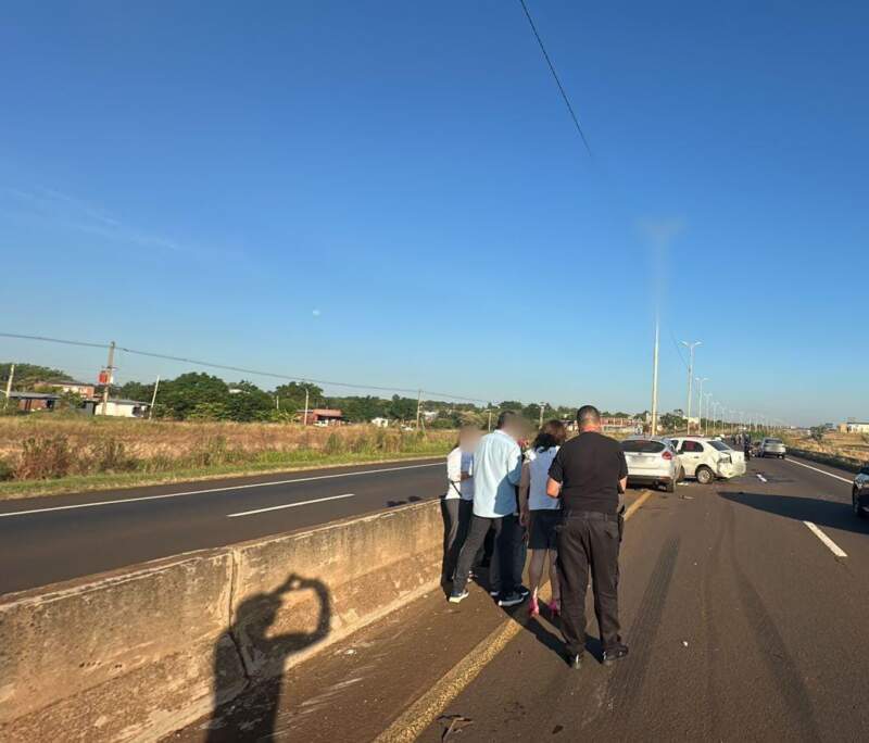 Colisión entre dos autos sin lesionados sobre el Acceso Sur en Garupá imagen-2