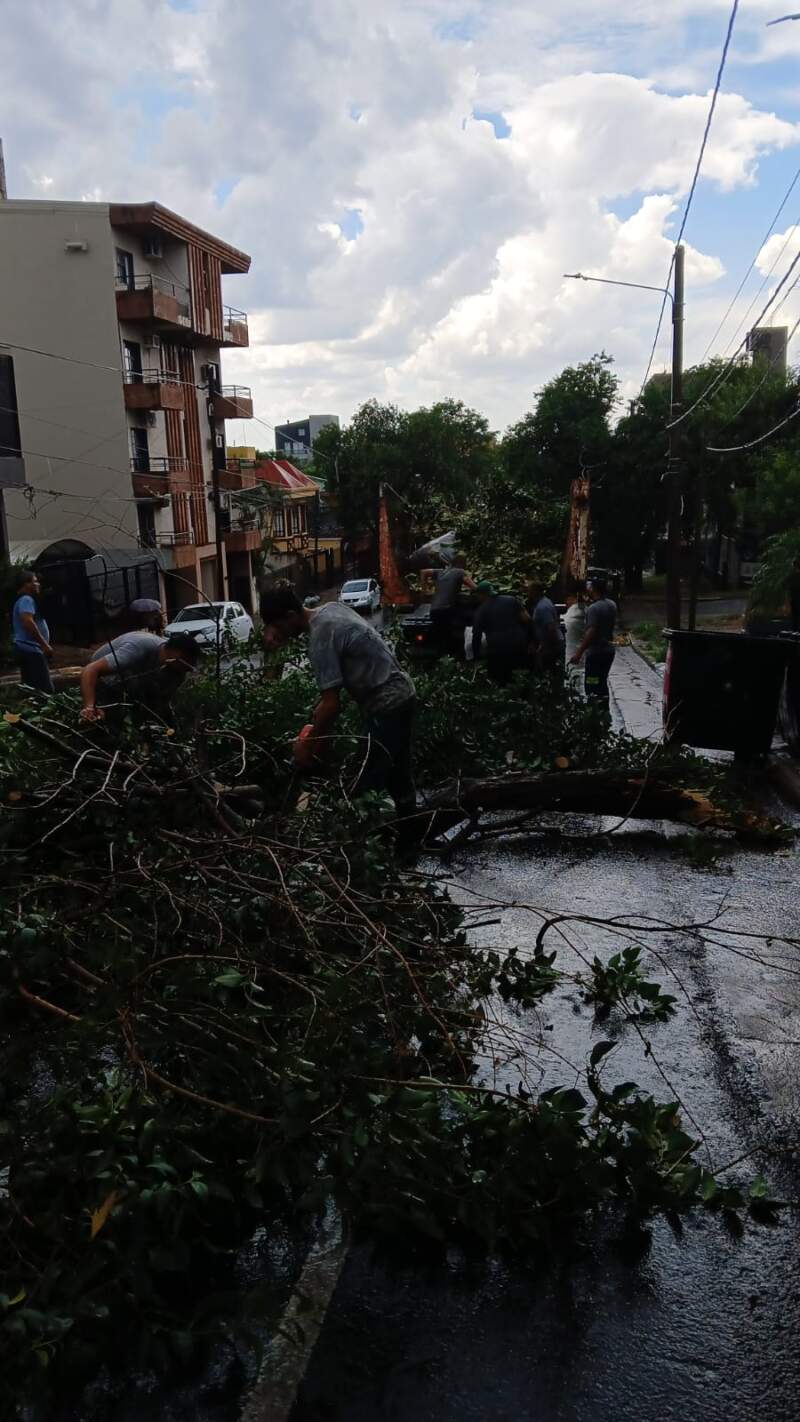 El municipio realiza trabajos ante los inconvenientes ocasionados por el mal clima imagen-3