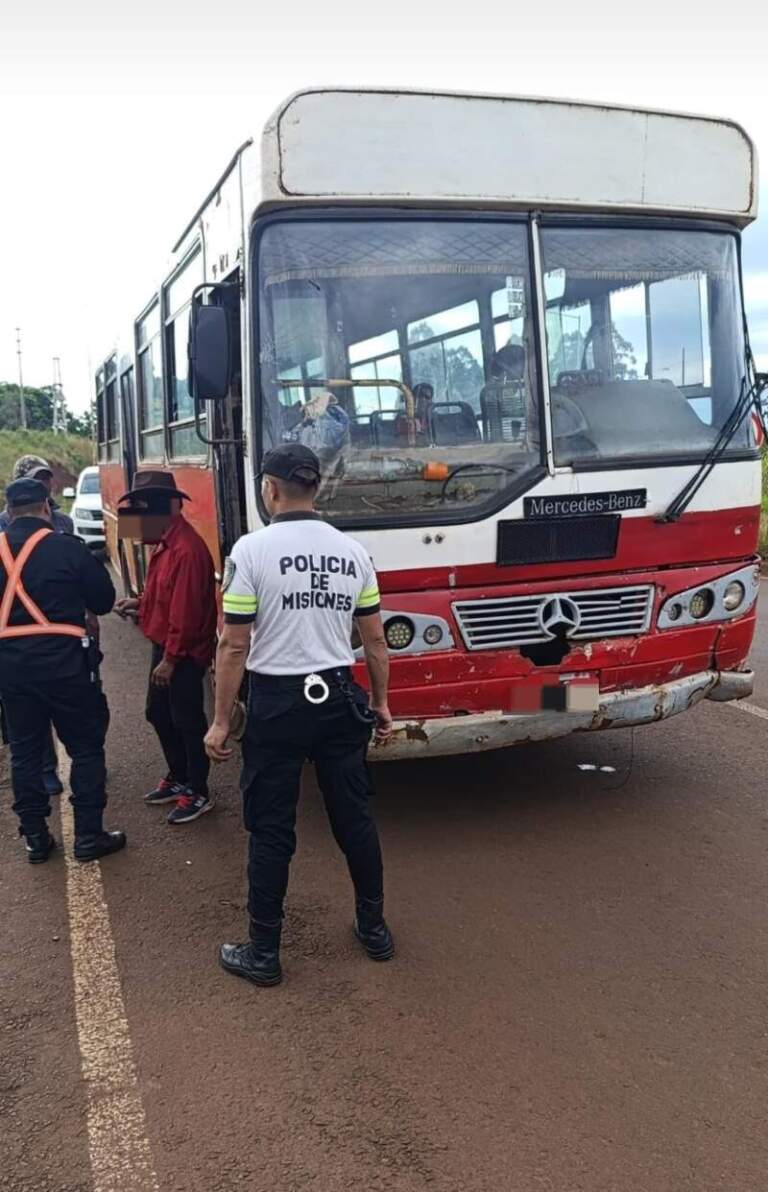 Interceptaron un colectivo que transportaba tareferos con una VTV falsa y sin condiciones de seguridad en Guaraní imagen-31