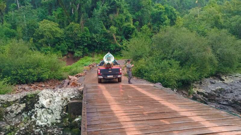 Amplio operativo de guardaparques en la Reserva de Biosfera Yabotí: destruyen campamentos ilegales y secuestran armas, redes y explosivos imagen-12