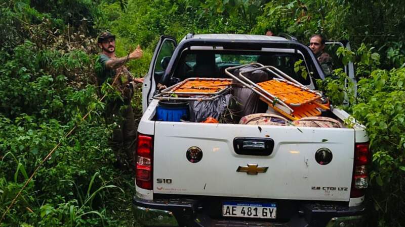 Amplio operativo de guardaparques en la Reserva de Biosfera Yabotí: destruyen campamentos ilegales y secuestran armas, redes y explosivos imagen-20