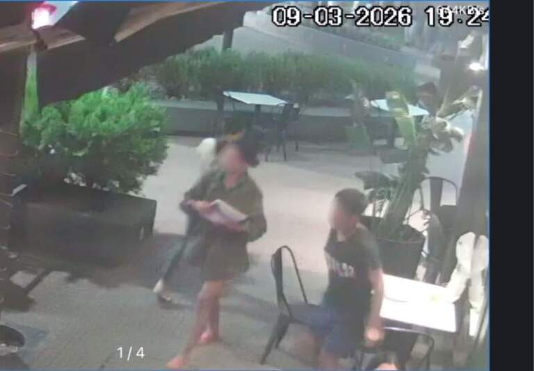 Tras una estafa en un restaurante, investigan a una mujer por otro hecho captado en cámaras en Posadas imagen-4