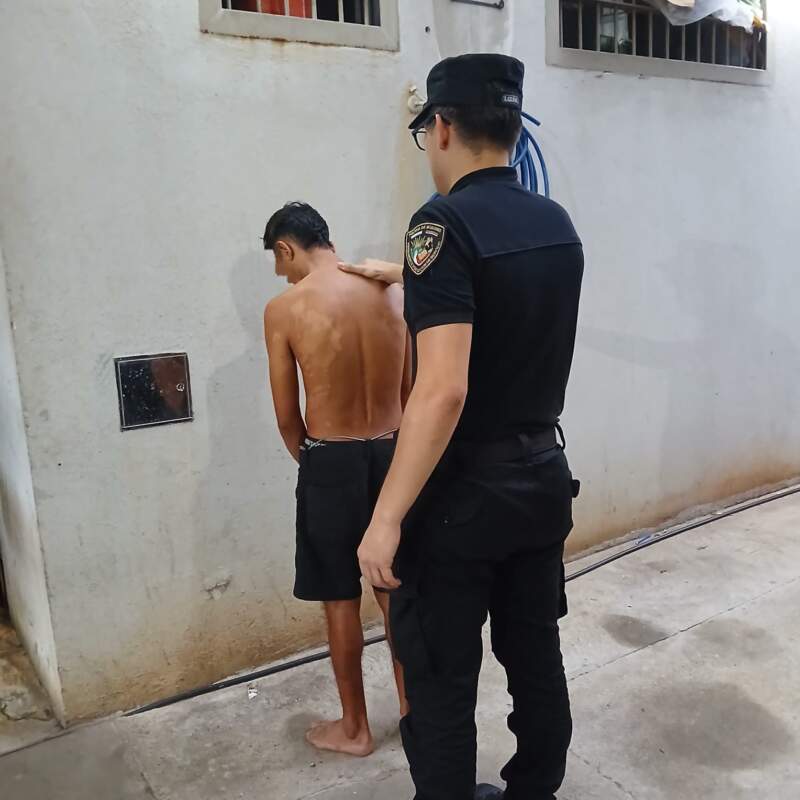 Intentó robar cables de fibra óptica, fue captado por el CIO 911 y terminó detenido en Posadas imagen-2