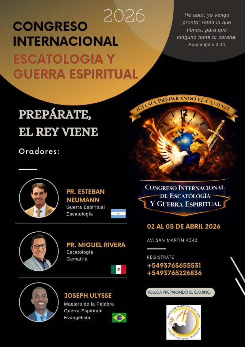Posadas será sede de un Congreso Internacional sobre Escatología y Guerra Espiritual en abril de 2026 imagen-2