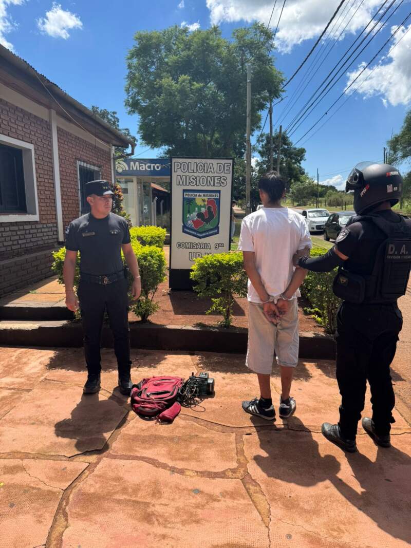 Reincidente tras las rejas: "Sabino" fue detenido cuando escapaba de un taller mecánico tras un robo imagen-53