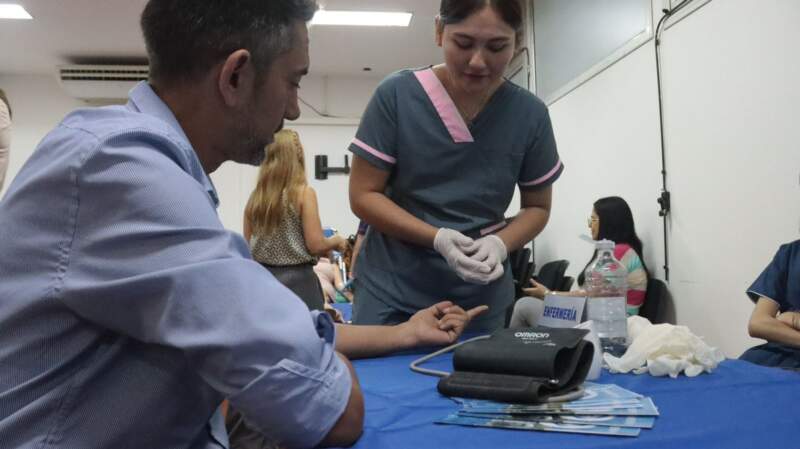 Edificio de Tribunales: personal de la Justicia se realizó controles de salud y colaboró con el Banco de Sangre, Tejidos y Biológicos de Misiones imagen-2