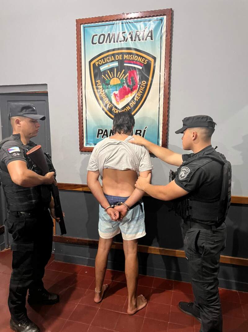 Panambí: detuvieron a un hombre con pedido de captura que amenazó de muerte e intentó embestir a otro con el auto imagen-4