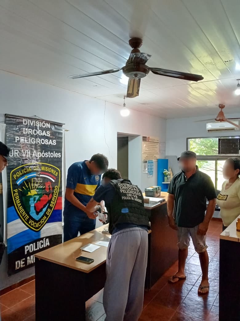Cuatro operativos antinarcóticos en Misiones tuvieron como resultado 5 demorados y el secuestro de marihuana y cocaína imagen-4