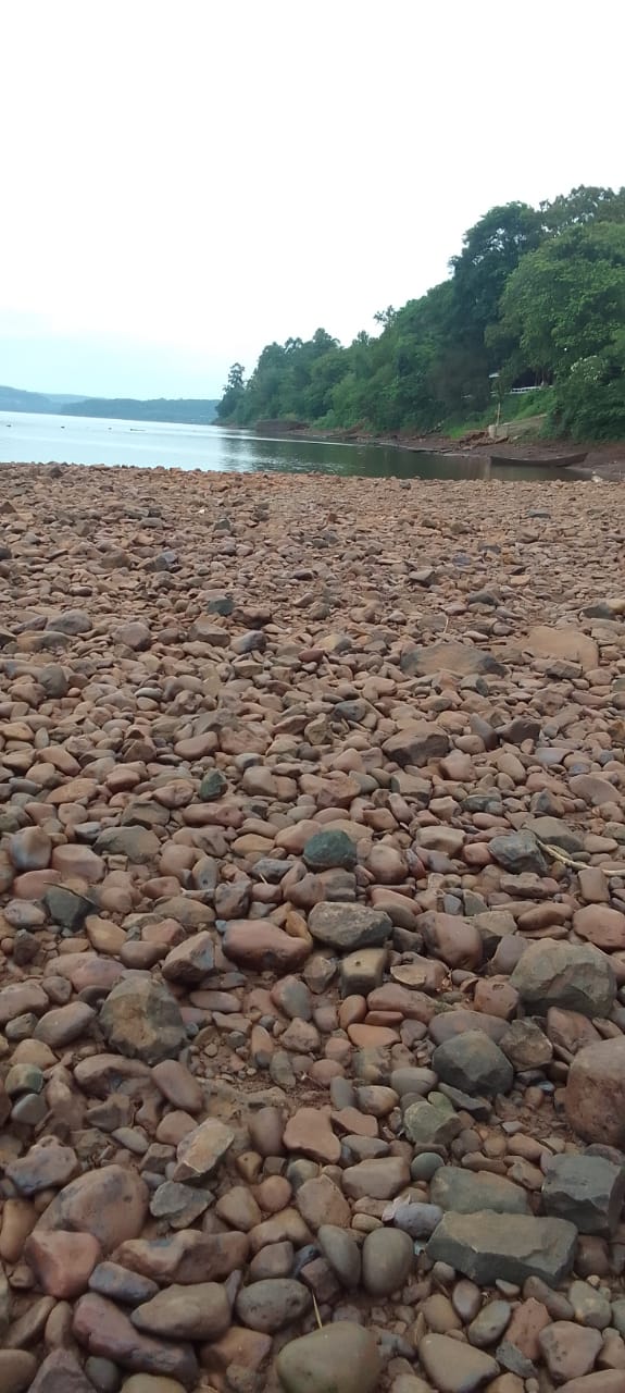 Inhabilitan el paso fronterizo Panambí–Porto Vera Cruz por la histórica bajante del río Uruguay 7 Inhabilitan el paso fronterizo Panambí–Porto Vera Cruz por la histórica bajante del río Uruguay imagen-6