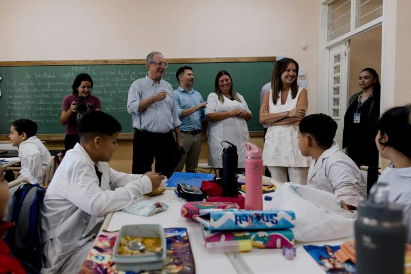 Passalacqua y Pettovello recorrieron la Escuela de Innovación y visitaron la Escuela N.º 263 en Hipólito Yrigoyen imagen-28