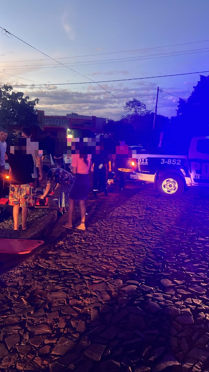 Colisión entre motocicletas dejó tres personas lesionadas en 25 de Mayo imagen-6