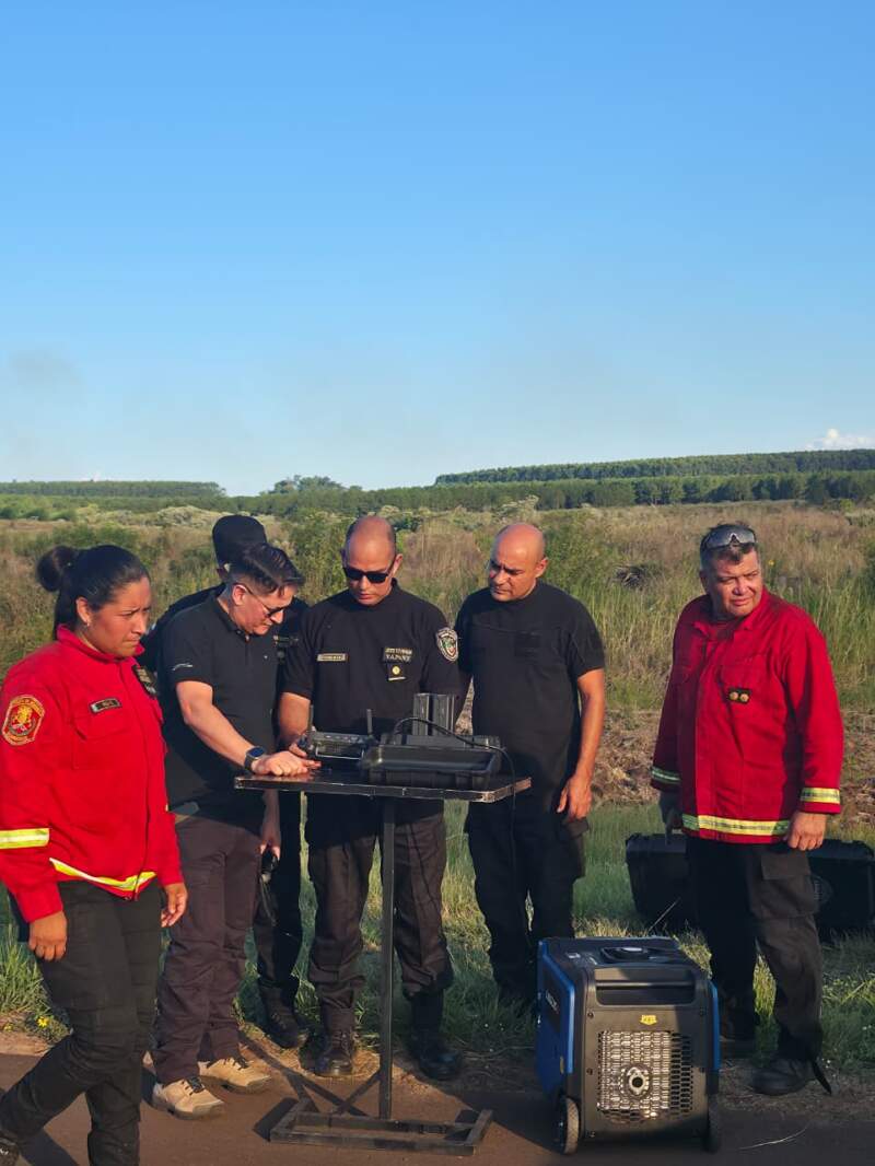 Se intensifica la alerta hídrica en Misiones y Bomberos de la Policía duplican su trabajo ante incendios imagen-4