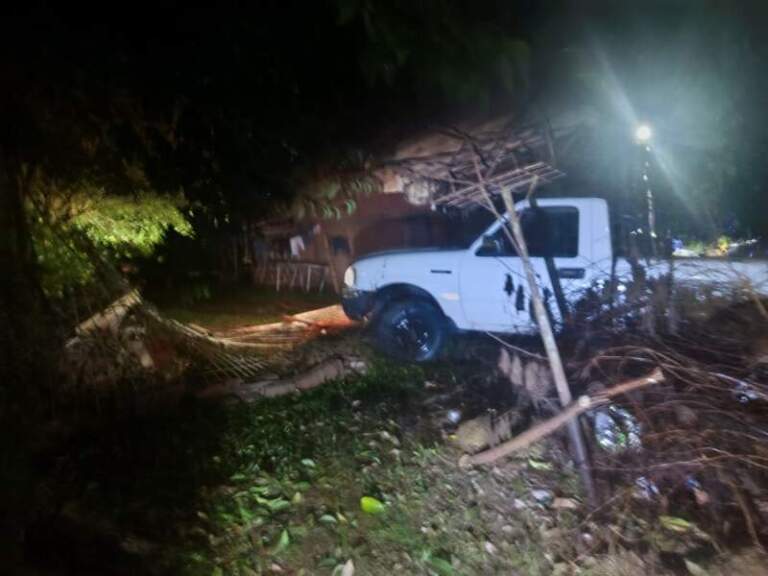 Desató una peligrosa fuga tras chocar un comercio y terminó detenido en Wanda imagen-1