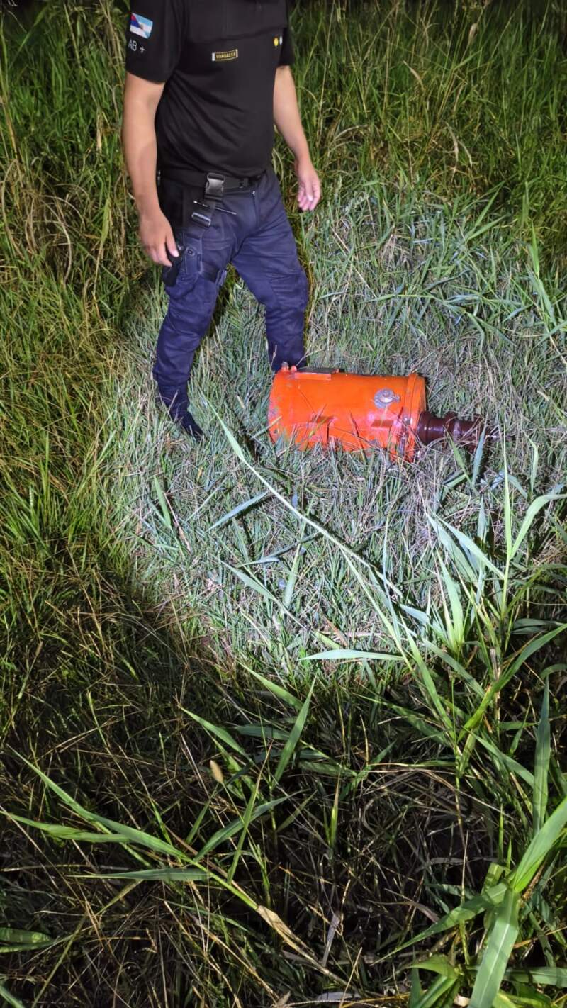 Sistema de monitoreo del 911 permitió atrapar a un delincuente con un transformador robado en Posadas imagen-4