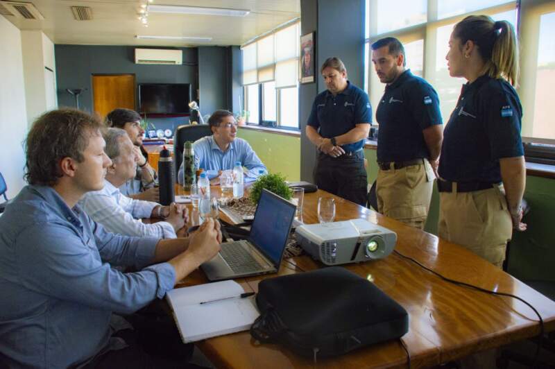 Presentaron a nuevas autoridades de la Brigada Nacional de Manejo del Fuego Regional NEA, el plan de trabajo para la prevención y combate de incendios imagen-2