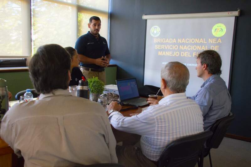 Presentaron a nuevas autoridades de la Brigada Nacional de Manejo del Fuego Regional NEA, el plan de trabajo para la prevención y combate de incendios imagen-4
