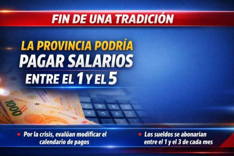 De pagos anticipados a calendario legal: Misiones ajustaría su esquema salarial imagen-5