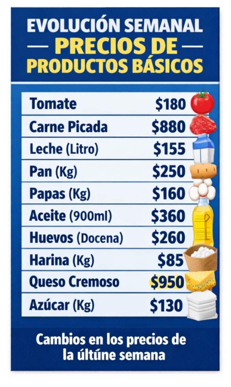 Relevamiento de precios Mercado Central: 10 productos que marcan la referencia semanal imagen-2
