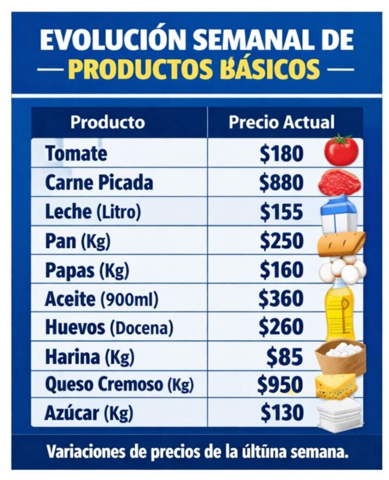 Relevamiento de precios Mercado Central: 10 productos que marcan la referencia semanal imagen-4