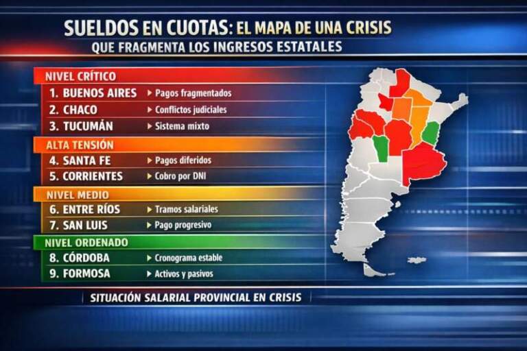 Salarios bajo presión: las provincias ajustan pagos y crece la incertidumbre imagen-36