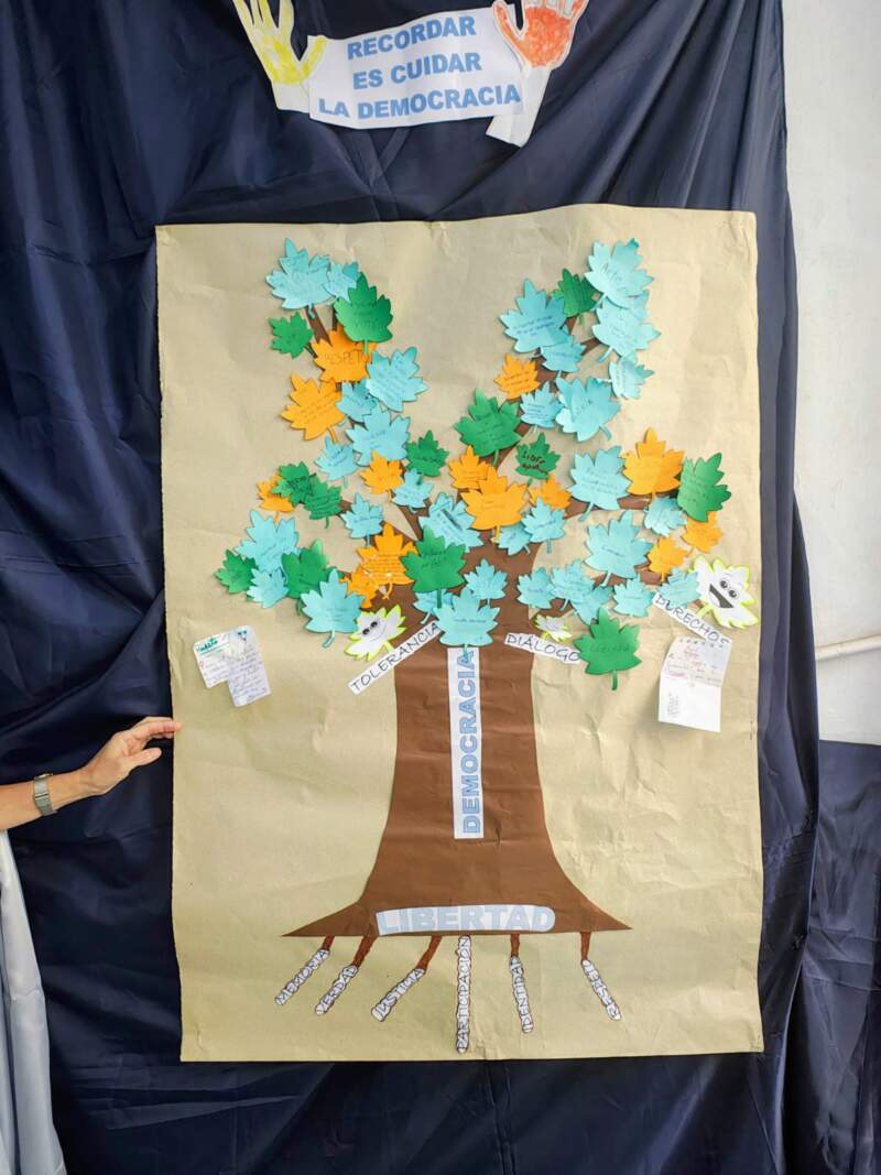 "Memoria, Verdad y Justicia": alumnos de la Epet Nº2 reflexionaron sobre la libertad y vivir en democracia 10 "Memoria, Verdad y Justicia": alumnos de la Epet Nº2 reflexionaron sobre la libertad y vivir en democracia imagen-9