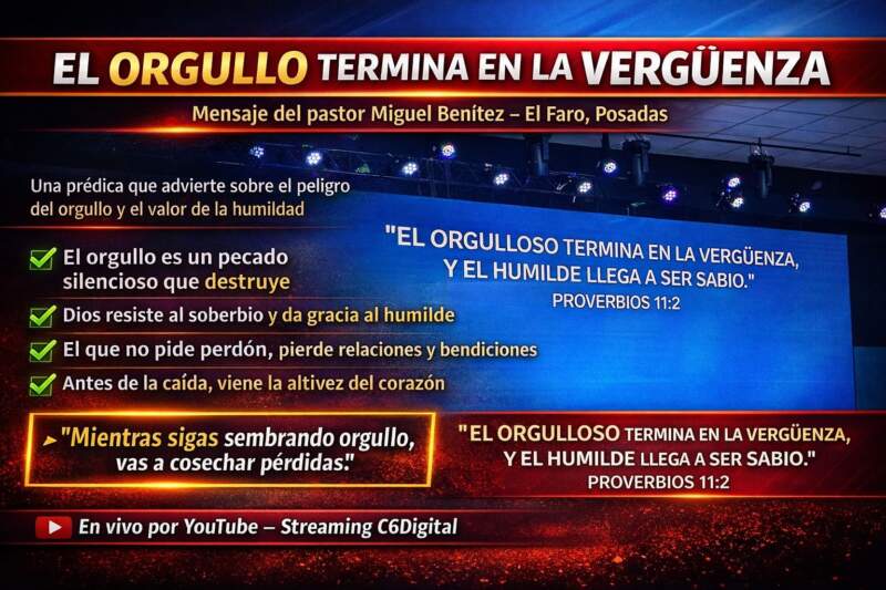 “Mientras sigas sembrando orgullo, continuarás cosechando pérdidas” imagen-8