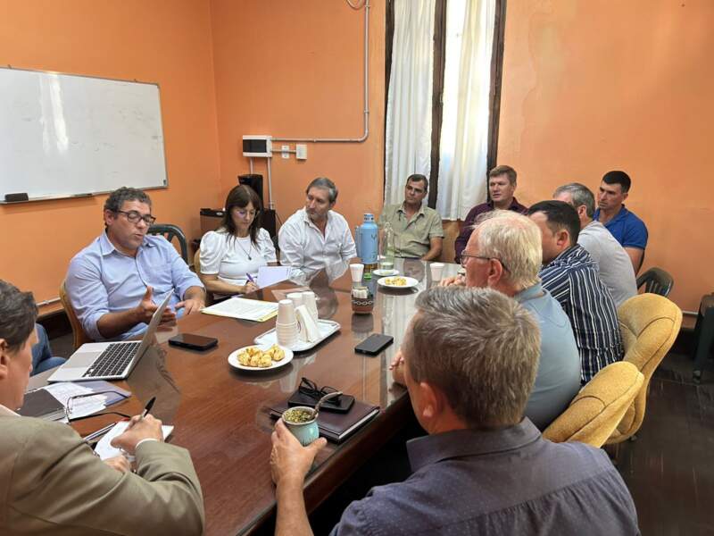 Financiamiento, energía renovable, Código Alimentario y mejoras productivas, los temas de la reunión entre Safrán y representantes yerbateros imagen-6
