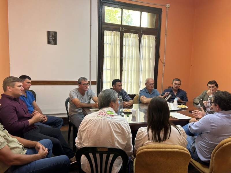 Financiamiento, energía renovable, Código Alimentario y mejoras productivas, los temas de la reunión entre Safrán y representantes yerbateros imagen-8