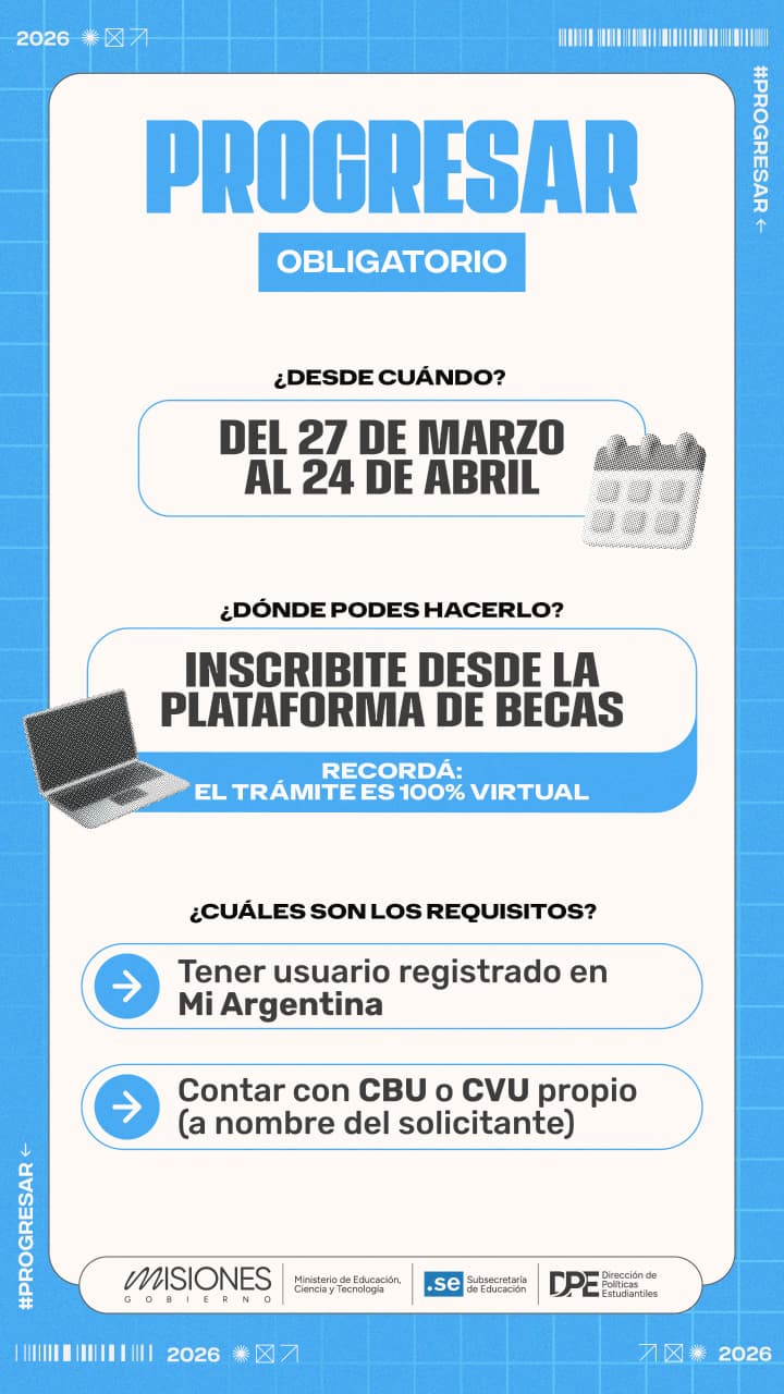 Abrieron las inscripciones al Progresar Obligatorio: estudiantes secundarios ya pueden anotarse 3 Abrieron las inscripciones al Progresar Obligatorio: estudiantes secundarios ya pueden anotarse imagen-2